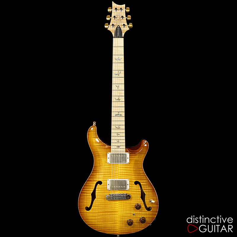 Paul Reed Smith Archtop Hollowbody II Artist Package Livingston Lemondrop